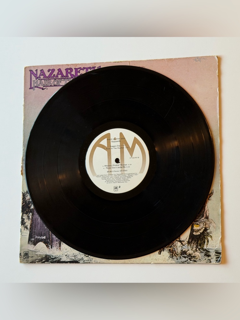 Nazareth Hair of the Dog LP Vinyl Record 1975 A&M SP-4511 Original US Press VG+ - Picture 14 of 16
